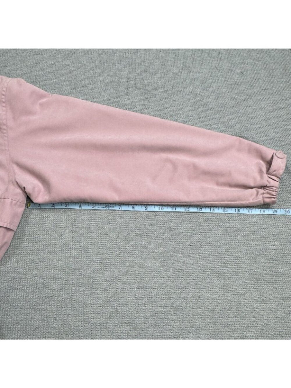 Cabelas Windbreaker Jacket Womens Sz XL Lavender Vented Back High Neck Snap Zip - Picture 13 of 16